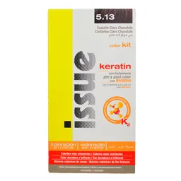 Issue Tinte Capilar Keratin 5.13 Castaño Claro Chocolate