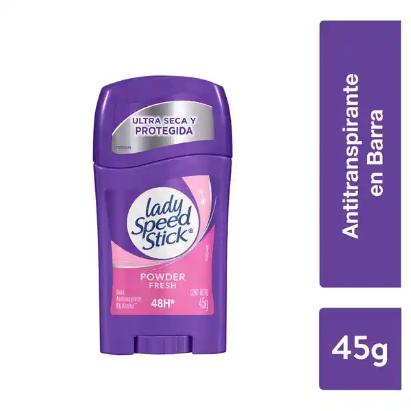 Desodorante en Barra Lady Speed Stick 24/7 Powder Fresh 45 g