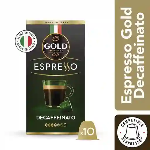 Gold Café Descafeínado Espresso