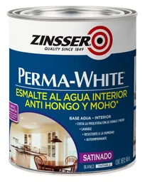 Zinsser Esmalte al Agua Perma-White Blanco Satinado
