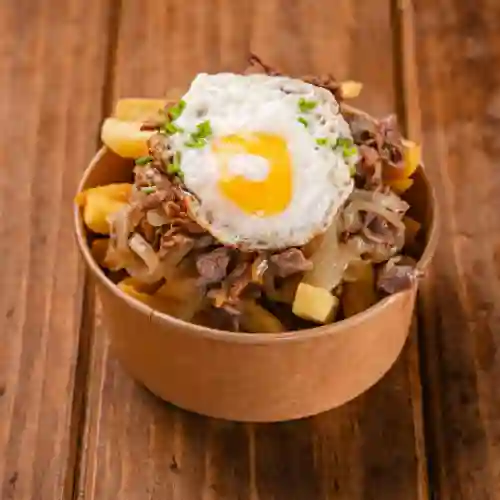 Papas Fritas Chorrillana