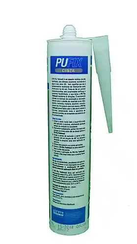 Tekbond Adhesivo de Poliuretano Pufix Gris 387 g