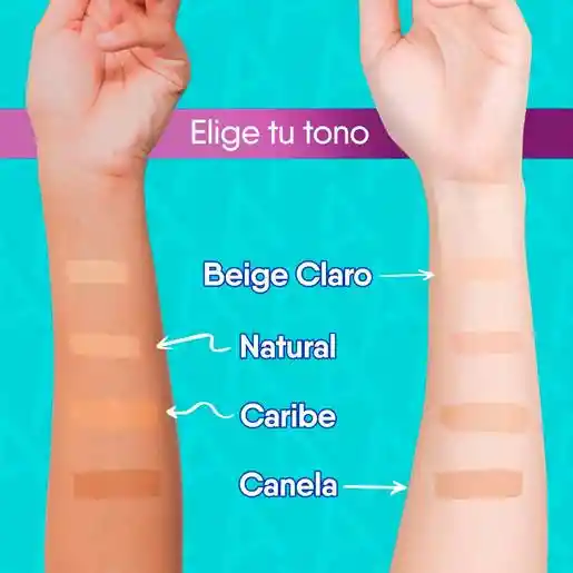 Asepxia Maquillaje en Polvo Comprimido Tono Beige Claro 