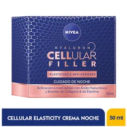 Nivea Hyaluron Cellular Filler Crema de Noche Elasticidad y Anti-Gravedad Noche