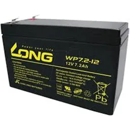 Long Batería 12v 7.2 Amperes WP 7.2-12