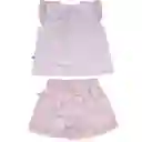 Pijama Bebe Niña Rosado Pillin 4 a