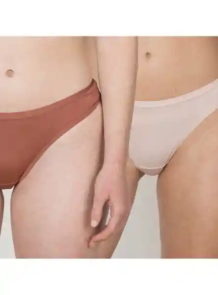 Intime Pack Panty Colaless Mesa Terracota S 4512000