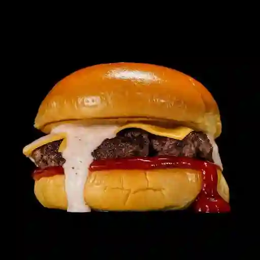 Cheese burger + fries