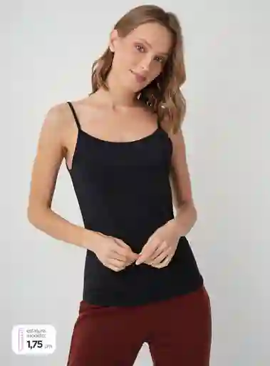 Polera Mujer Marquis Tiritas Sin Mangas Talla S