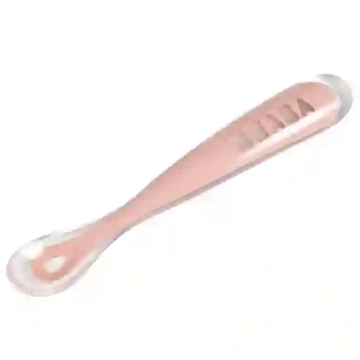 Beaba Cuchara Silicona 1 er Edad Rosa - 913464