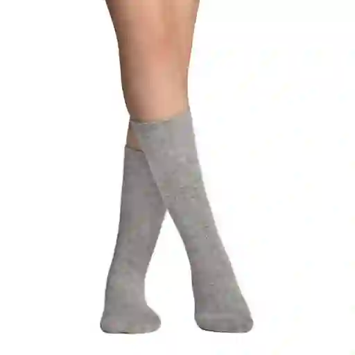 Calcetines Corto Angora Extra Suave Gris Caffarena