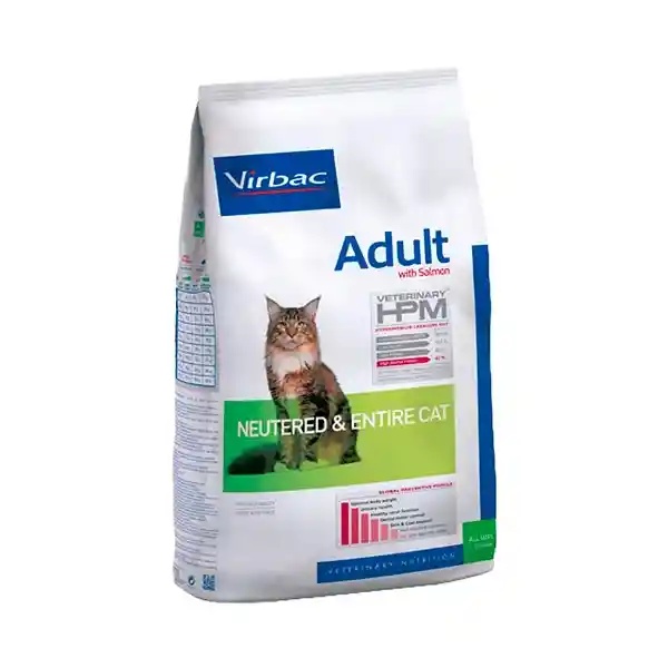 Virbac Alimento Gato Adulto Neutered & Entire Salmón