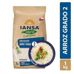 Iansa Agro Arroz Largo Ancho Grado 2