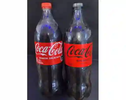 Coca Cola Zero y Normal de 1.5 Lts