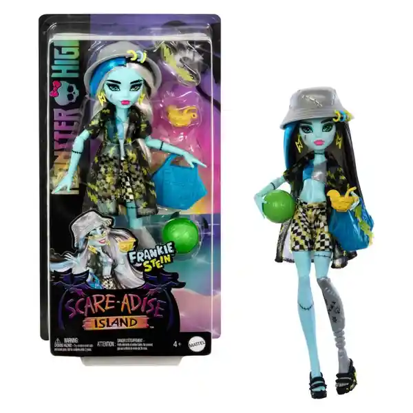 Monster Muñeca High Isla Del Terror Frankie - HRP68