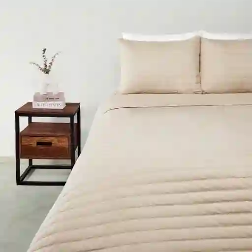 Ripley Home Plumón Cationic W 2 Plazas Taupe