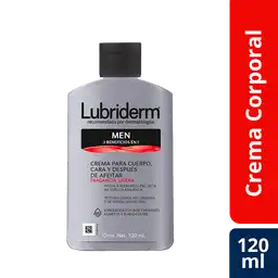 Lubriderm Crema Corporal Men Con Fragancia 120 mL