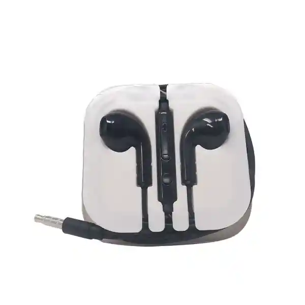 Miniso Audífonos de Cable Negro Mod Hf 230
