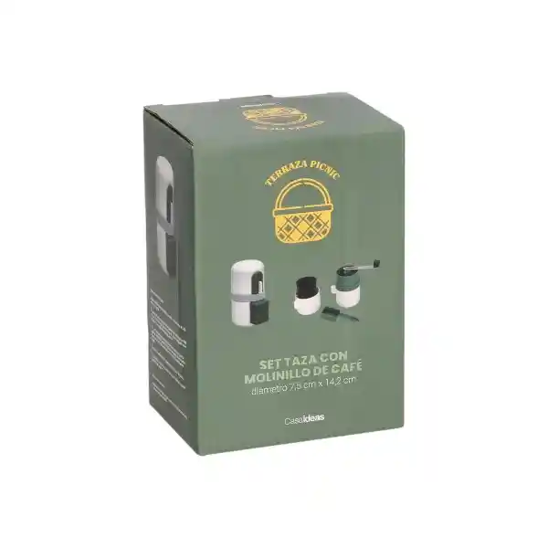 Molinillo Para Café Con Taza Pequeña Casaideas