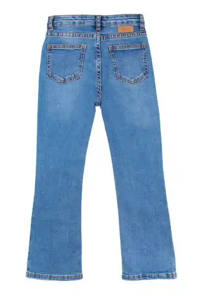 Jean Junior Flare Arctic 376 Niña Azul Talla 10 Años Ficcus