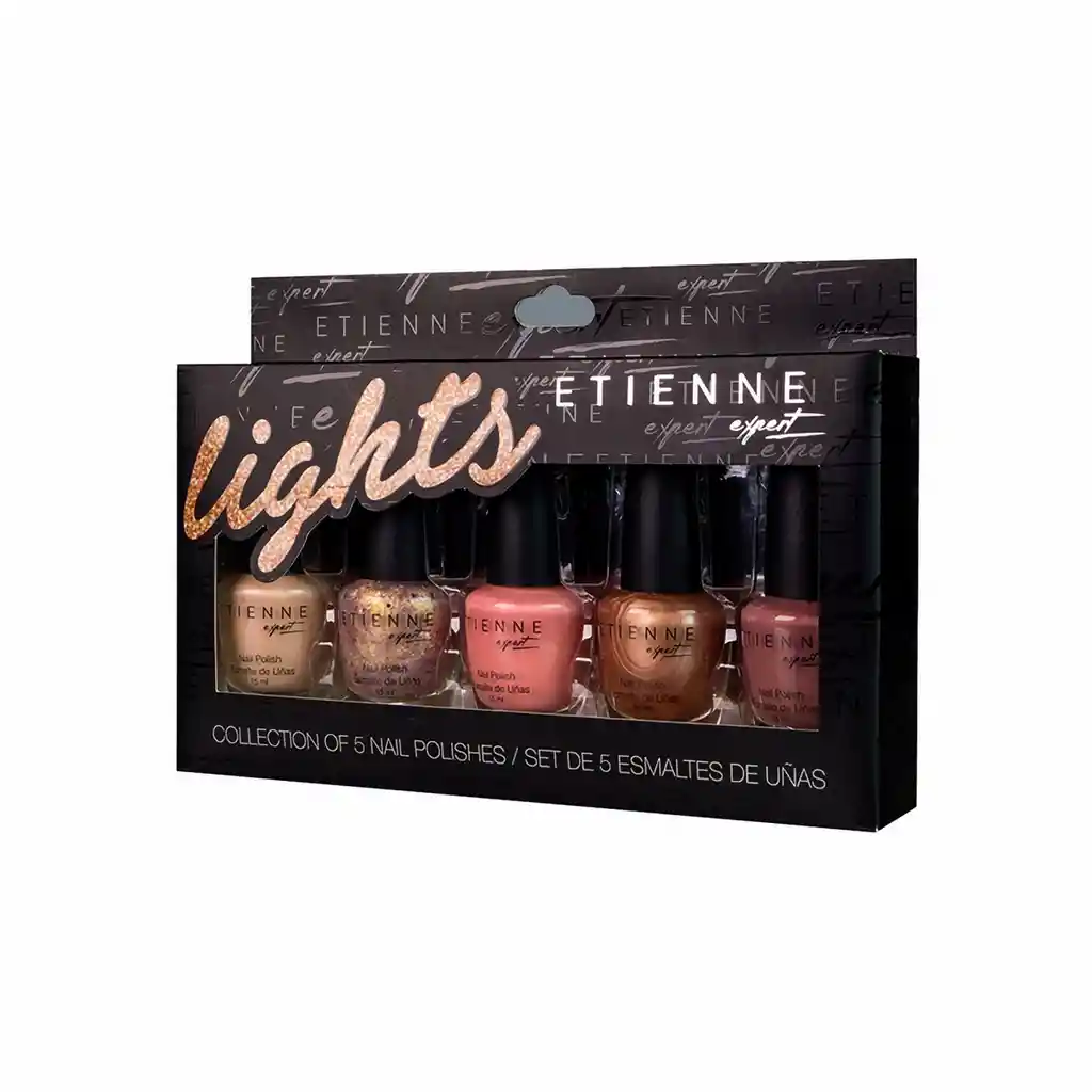Etienne Set De Esmaltes Para Uñas Lights