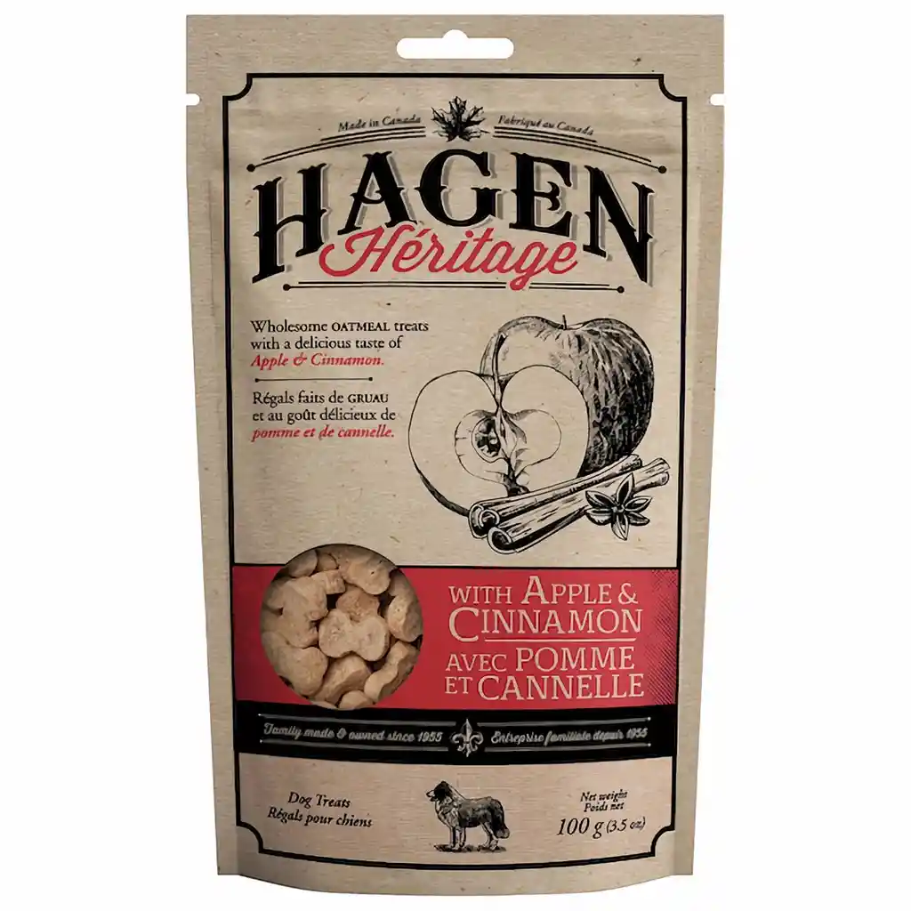 Hagen Heritage Galletas para Perro con Manzana y Canela
