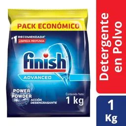Finish Detergente Polvo Lavavajilla
