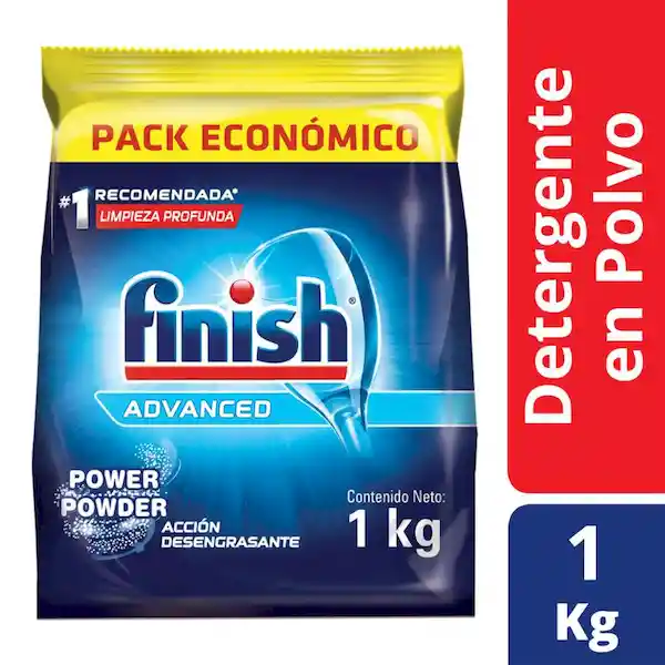 Finish Detergente Polvo Lavavajilla
