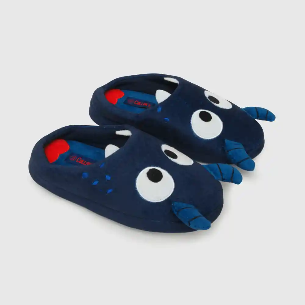 Pantuflas Lúdica Azul Talla 36