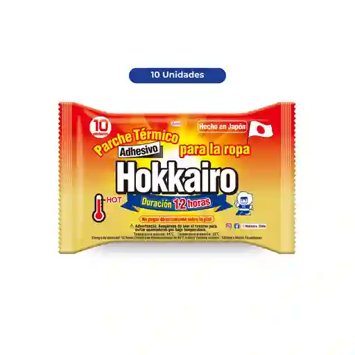 Hokkairo Parche Térmico Adhesivo para la Ropa