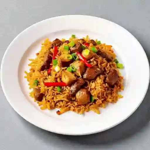 Arroz chaufa de vacuno