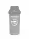 Twistshake Vaso Con Bombilla Straw Cup Gris Capacidad 360 mL