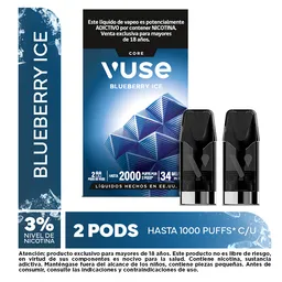 Vuse 1.000 Blueberry Ice 2 Pods