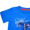 Polera Bebe Niño Azul Pillin 3 M