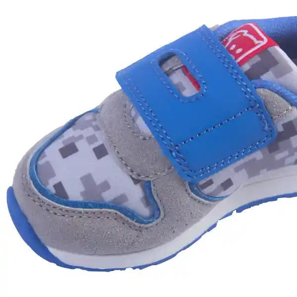 Zapatillas Bebe Niño Gris Pillin 20