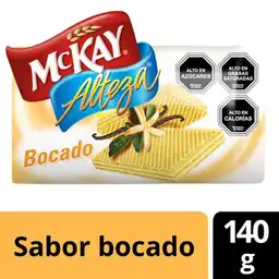 Mckay Alteza Galleta Oblea Sabor a Vainilla