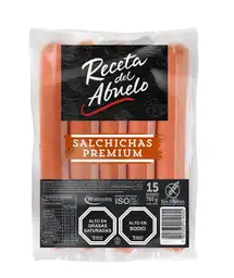 Receta del Abuelo Salchichas Premium sin Gluten