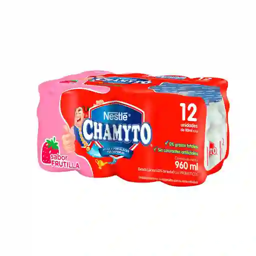 Chamyto Bebida Láctea con Probióticos Sabor Frutilla