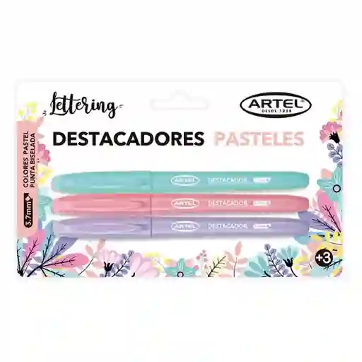 Artel Destacador Color Pastel