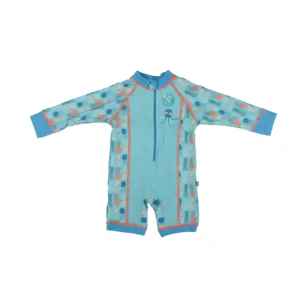 Traje de baño Bebe Niño Verde Pillin 12 M