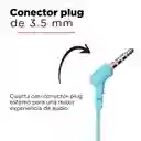 Miniso Audífonos De Cable Se383 Azul/blanco 12m