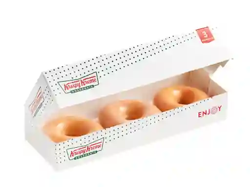 3 pack Original Glazed
