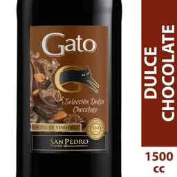 Gato Vino Tinto Sel Dulce Chocolate