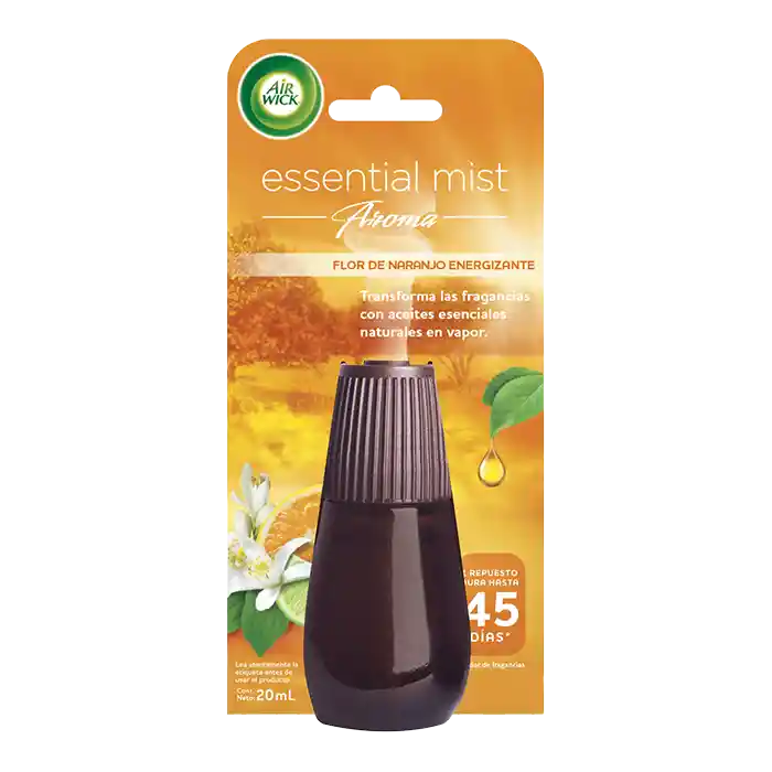 Air Wick Essential Mist Repuesto Flor de Naranjo Energizante