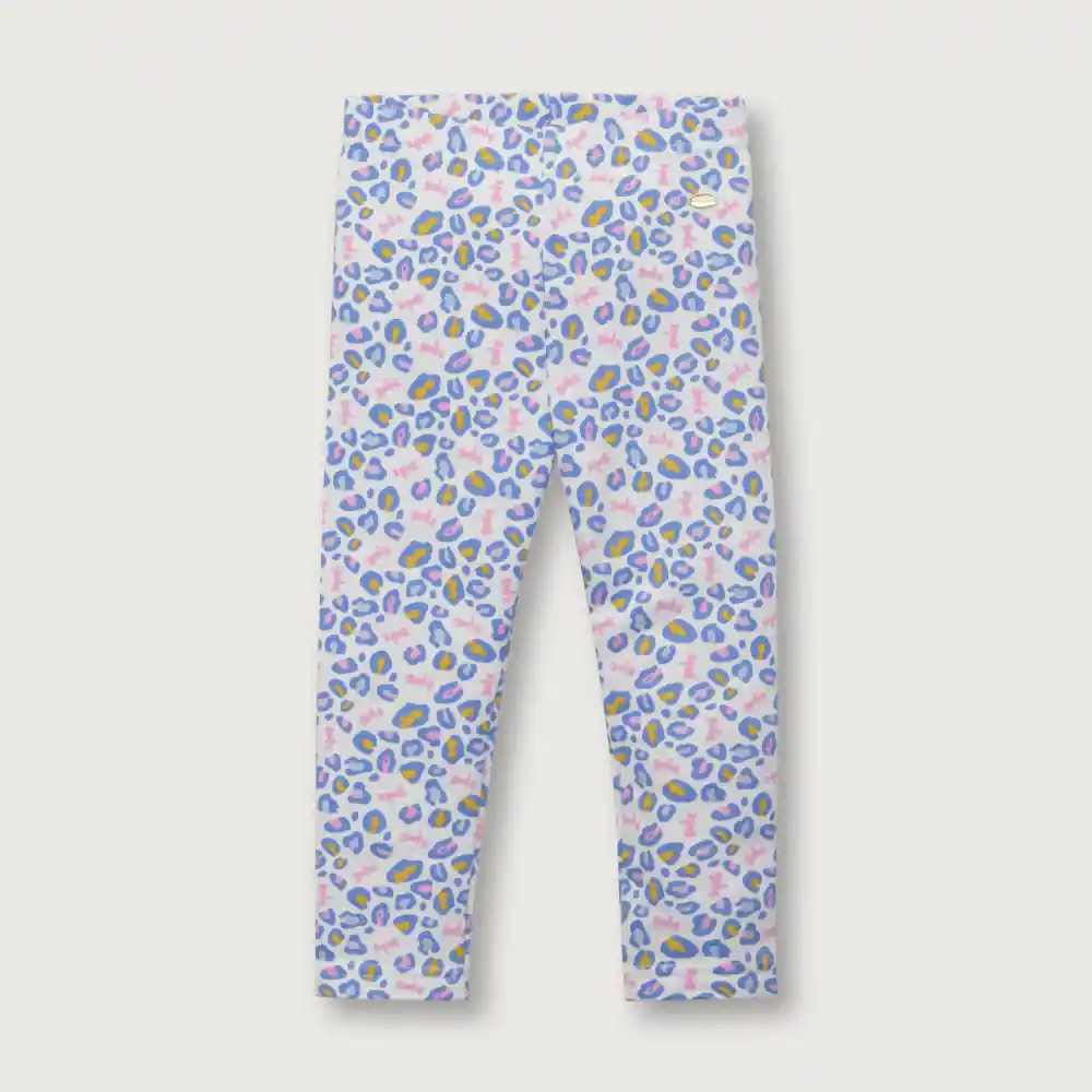 Pantalón Calza Disney Minnie De Niña Morado Talla 4a