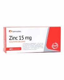  FARMADEL Sulfato De Zinc (15 Mg) 