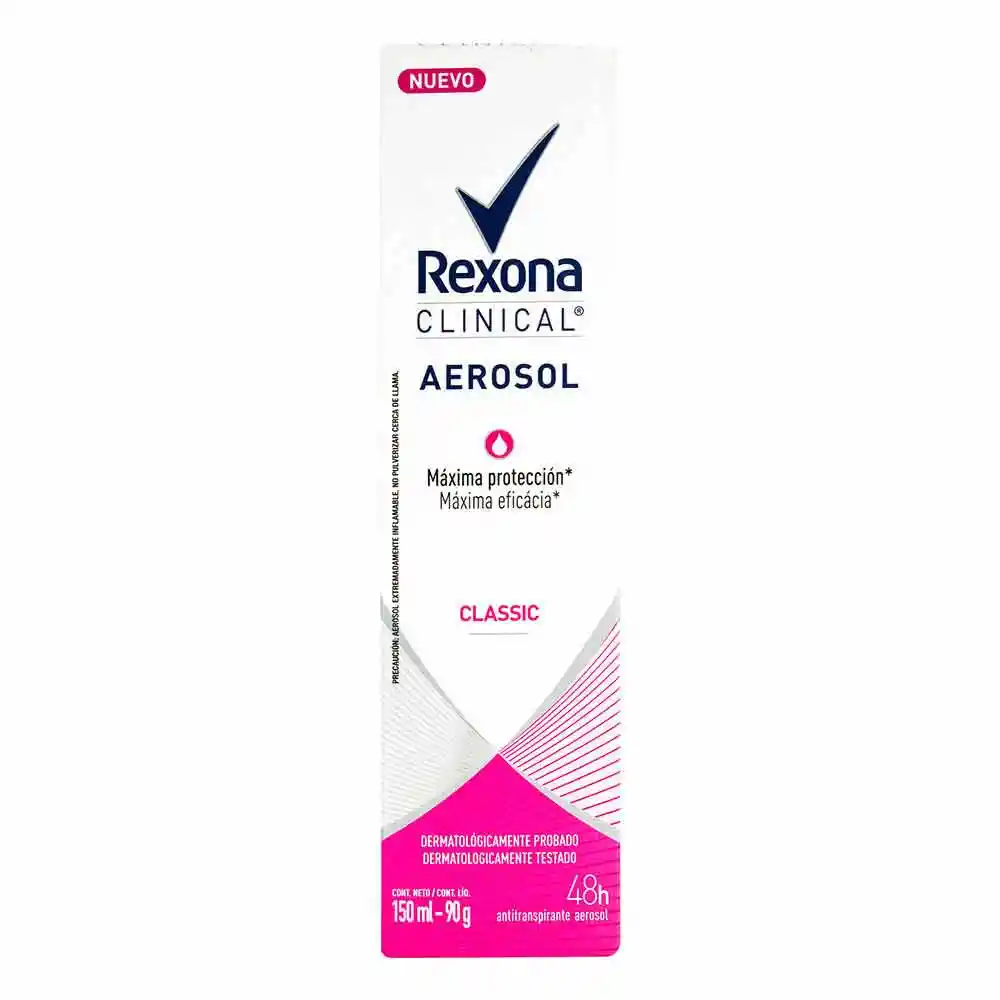 Rexona Desodorante Antitranspirante Classic en Spray
