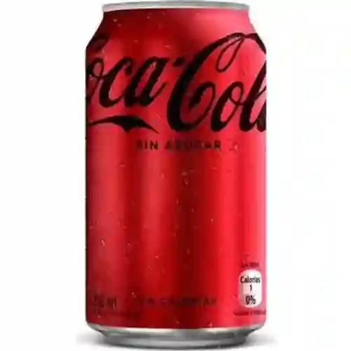 Coca Cola Lata Sin Azúcar 350 Cc