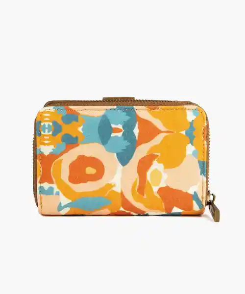 Billetera Canvas Naranja Lounge