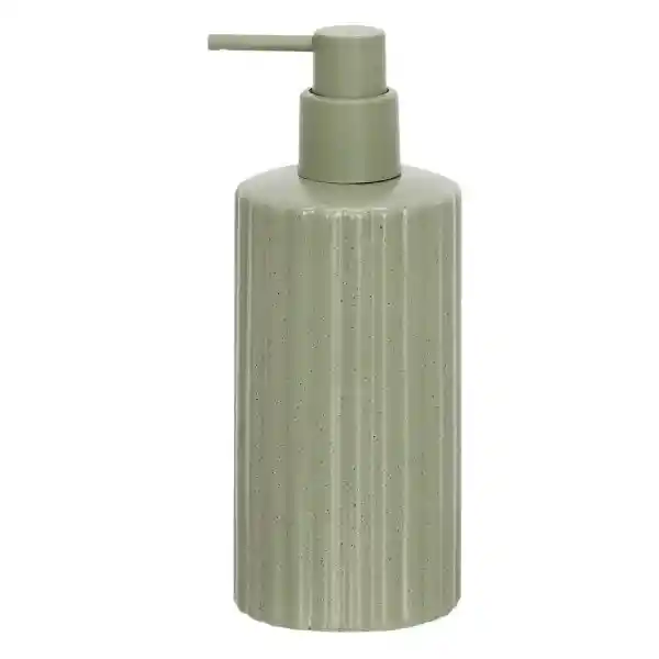 Dispensador de Jabón de Cerámica Gris 300 mL Casaideas